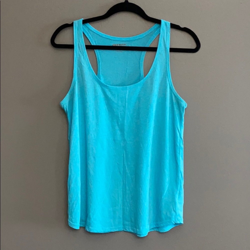 Juniors Arizona Jean Co Blue/Teal Tank Top